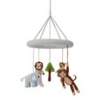 Gehäkeltes Baby-Mobile "SAFARI" zum Aufhängen
