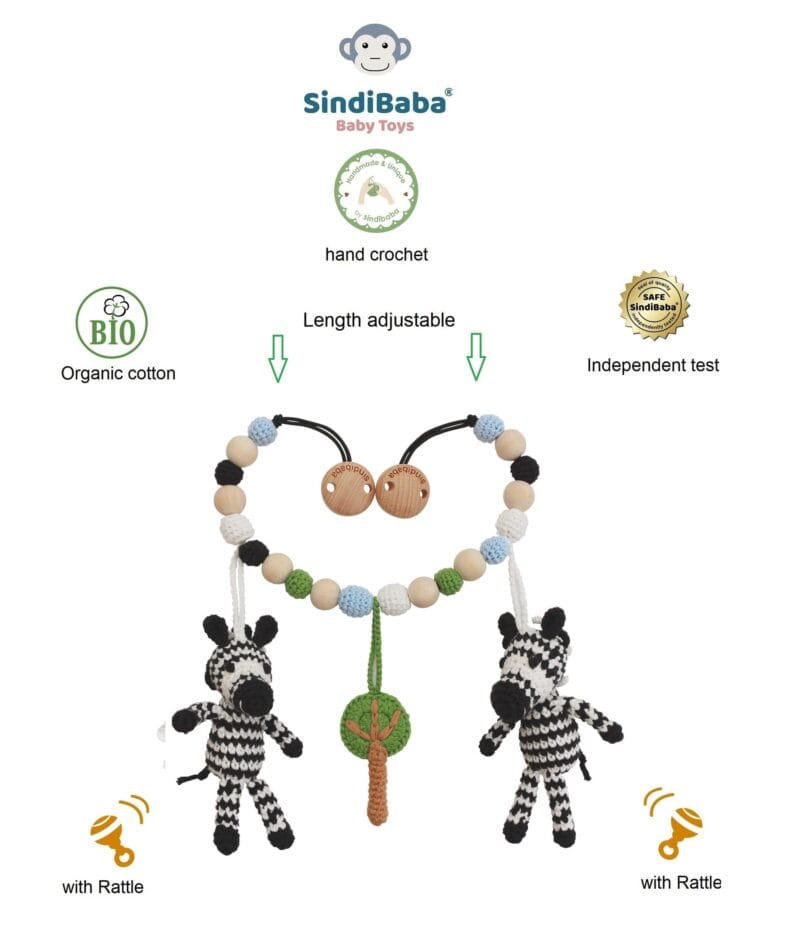 12475-Gehaekelte-Kinderwagenkette-Zebra-STRIPEY-Bio-Infografik Gehäkelte Kinderwagenkette Zebra STRIPEY Bio - Infografik