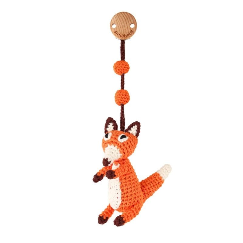 12479-Gehakelter-Spielbogenanhanger-Fuchs-FRED Gehäkelter Spielbogenanhänger Fuchs FRED