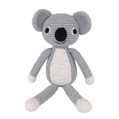 Gehäkeltes Kuscheltier Koala COCO - sitzend