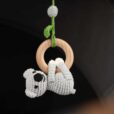 Babyspielzeug 3 Monate Kinderwagenspielzeug Koala grau