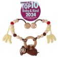 12532-3in1-Kinderwagenkette-Affe-CHARLIE-Bio-mit-Auszeichnungs-Siegel