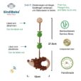 3in1 Hängespielzeug & Babyrassel Igel HARRY - Infografik