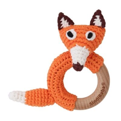 12554 - Gehäkelter Greifling Fuchs FRED Bio