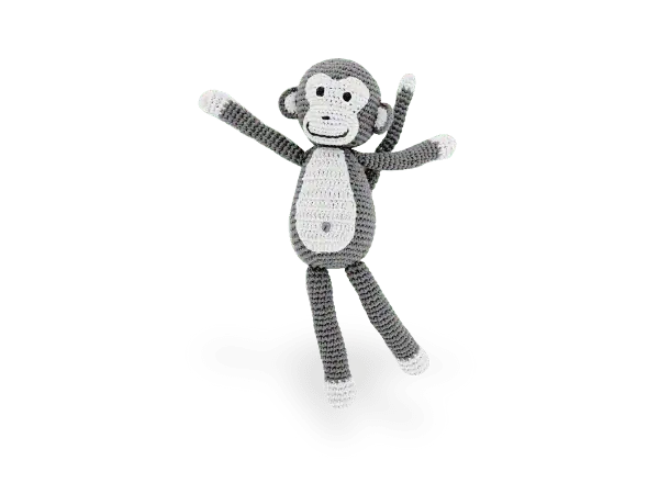 Kuscheltier mit Affen-Motiv, repräsentativ für die Produktkategorie