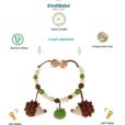 Gehäkelte Kinderwagenkette Igel HARRY - Infografik
