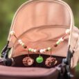 Gehäkelte Kinderwagenkette Igel HARRY - am Sonnenverdeck