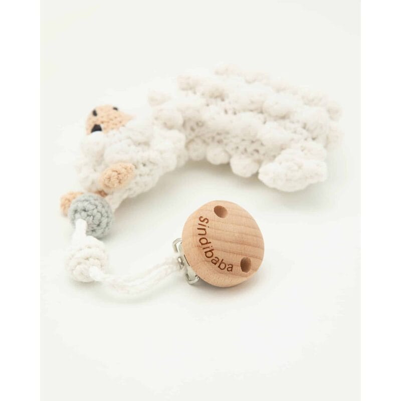 12487-Kinderwagenspielzeug-Lama-Bio-mit-Clip Kinderwagenspielzeug Lama Bio - mit Clip