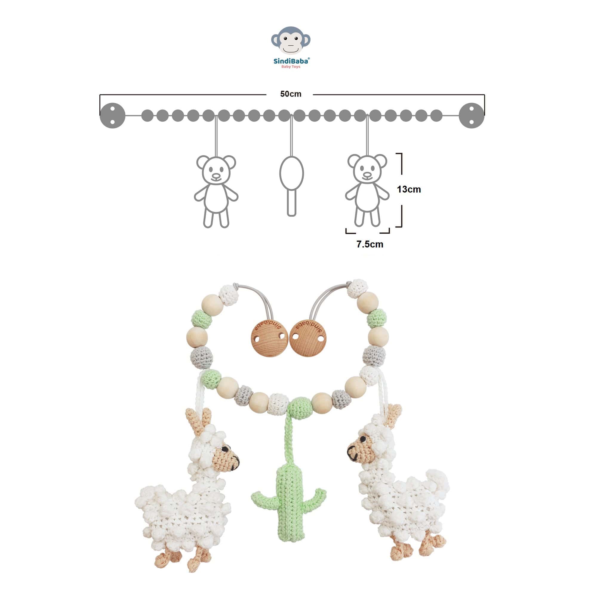 Stroller chain Llama LUKE - Image 3