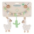 Gehäkelte Kinderwagenkette Lama LUKE Bio - Verpackung