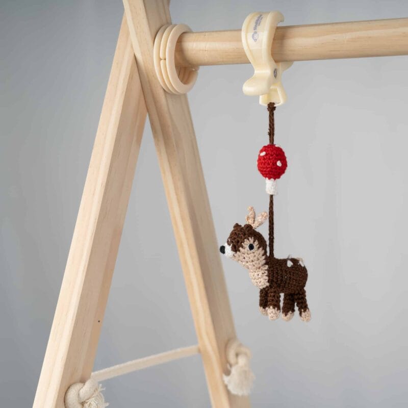 12497-Babyspielzeug-zum-Aufhaengen-Reh-mit-Befestigungsklammer Babyspielzeug zum Aufhängen Reh mit Befestigungsklammer