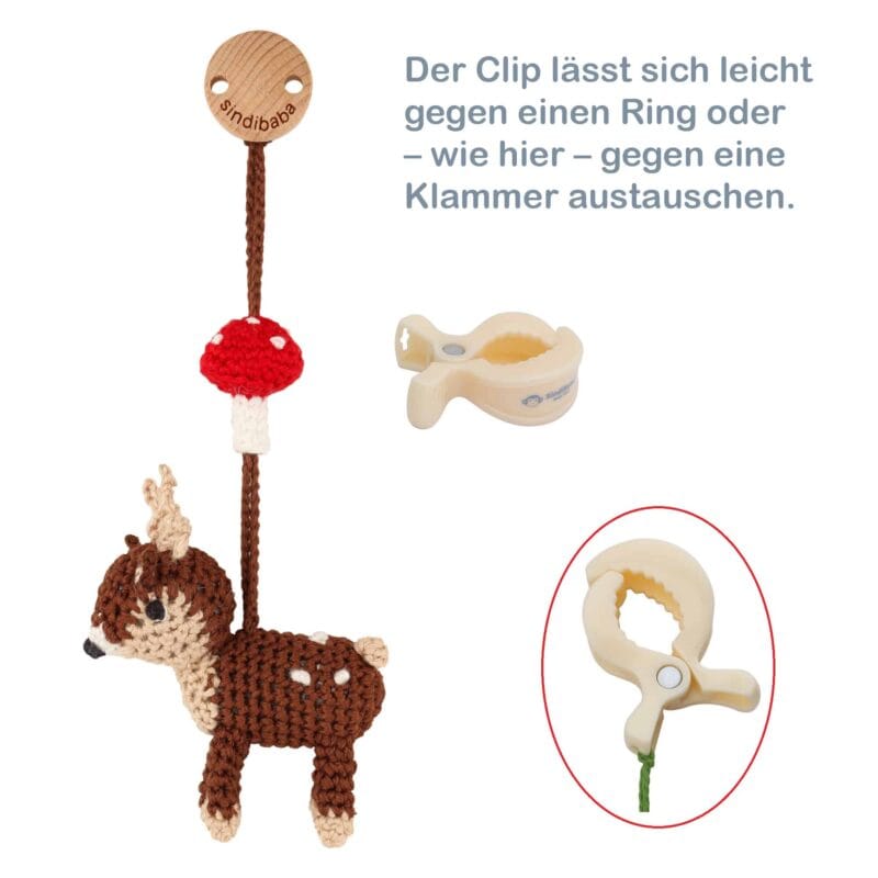 12497-Gehaekelter-Spielbogenanhaenger-Reh-AUDREY Gehäkelter Spielbogenanhänger Reh AUDREY