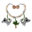 Gehäkelte Kinderwagenkette Koala COCO Bio