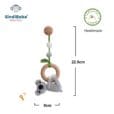 Gehäkelter Spielbogenanhänger Koala COCO Bio 3-in-1 - Abmessungen
