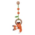 3in1 Hängespielzeug & Babyrassel Fuchs FRED (Bio) - von vorne