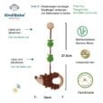 3in1 Hängespielzeug & Babyrassel Igel HARRY - Infografik