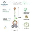12548 - 3in1 Hängespielzeug Babyrassel Faultier SLEEPY grau - Infografik