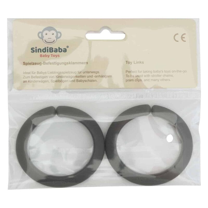 32029-Spielzeug-Befestigungsringe-in-Grau-in-Verpackung-2er-Set Spielzeug Befestigungsringe in Grau in Verpackung - 2er Set