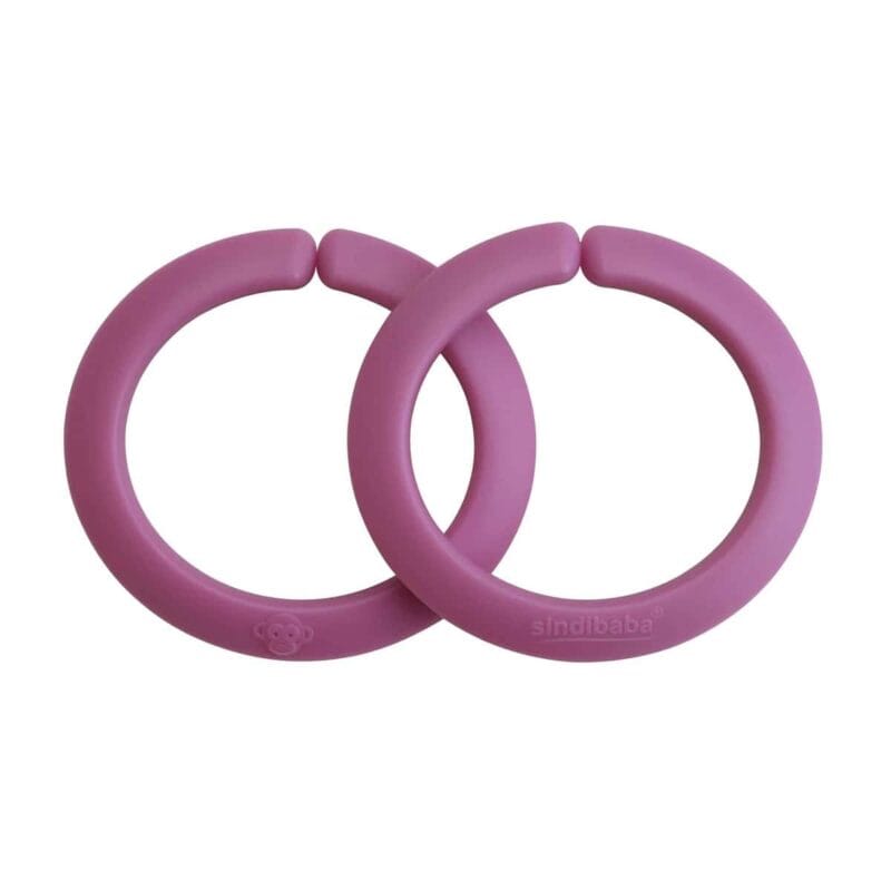 32031-Spielzeug-Befestigungsringe-in-Rosa-2er-Set Spielzeug Befestigungsringe in Rosa - 2er Set