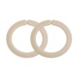Spielzeug Befestigungsringe in Beige - 2er Set