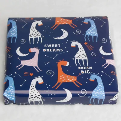 Baby mobile gift‑wrapped (example 1)